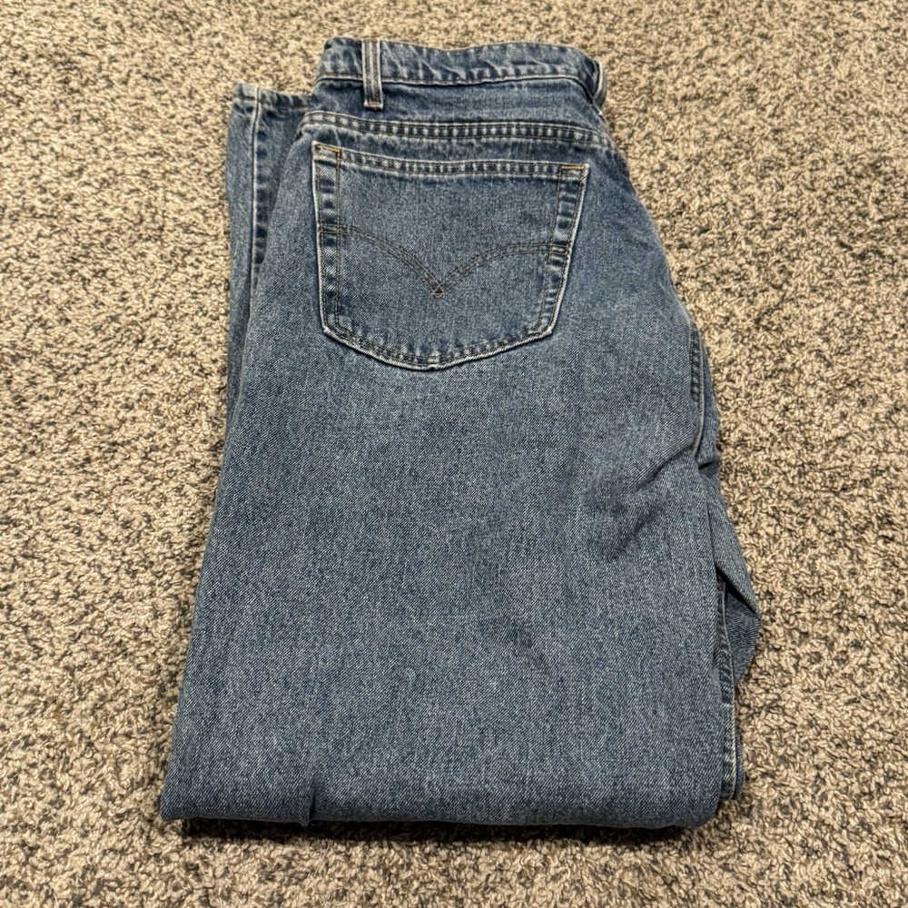 Vintage Levis 560 Jeans Mens 38x34 Blue Denim Loose Fit Tapered Leg USA 90s